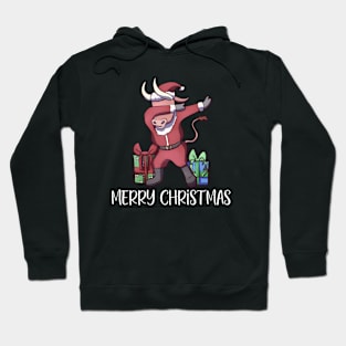 Christmas Dabbing Ox Hoodie